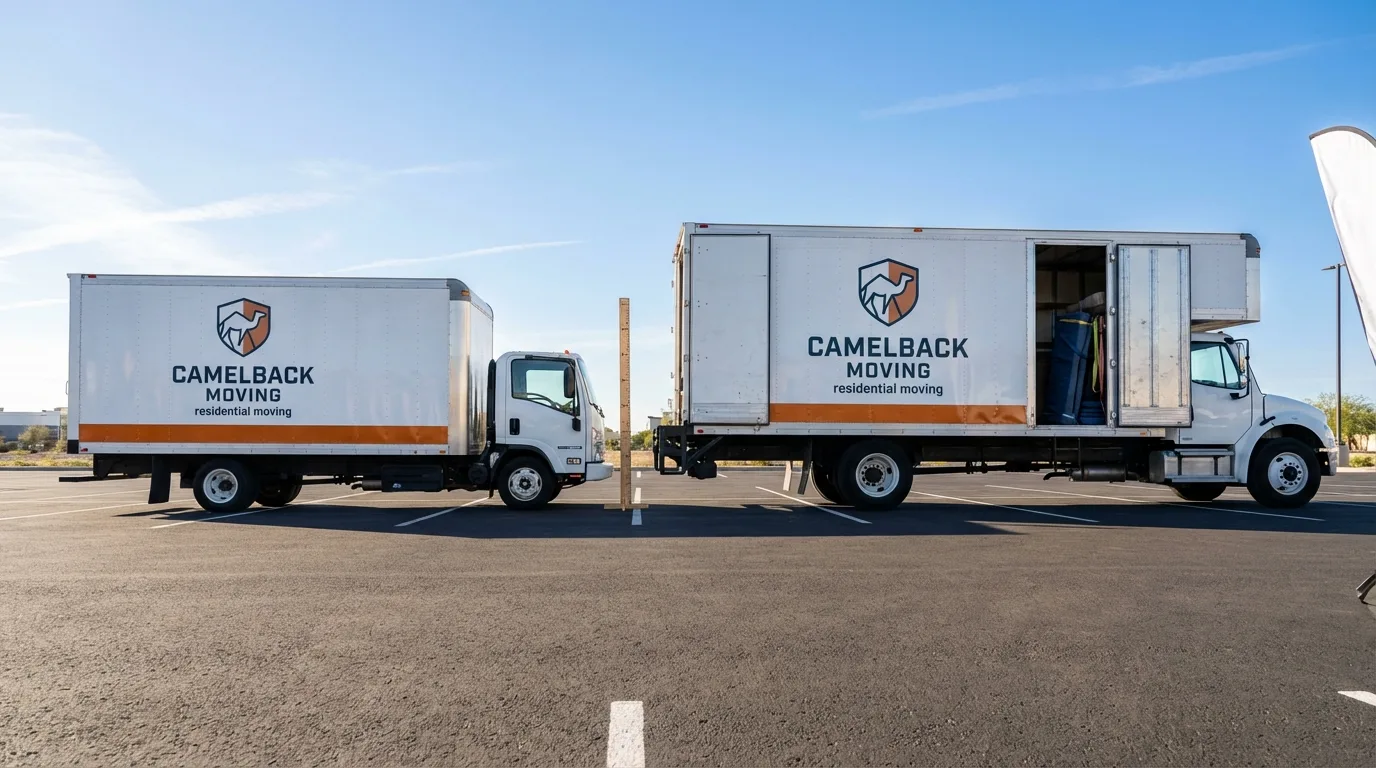 Moving truck size capacity guide in Loma Linda